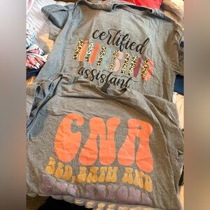 Gray CNA shirt bundle